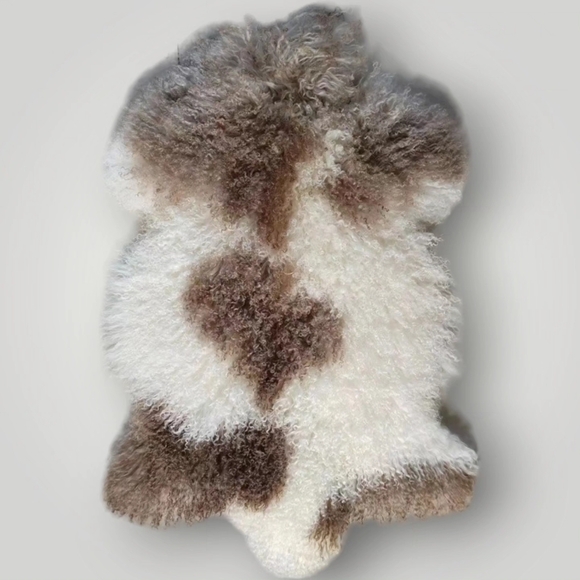 MUST HAVE! Luxury Tibet Mongolian Sheepskin Decorative Throw or Warming Blanket - Picture 10 of 16